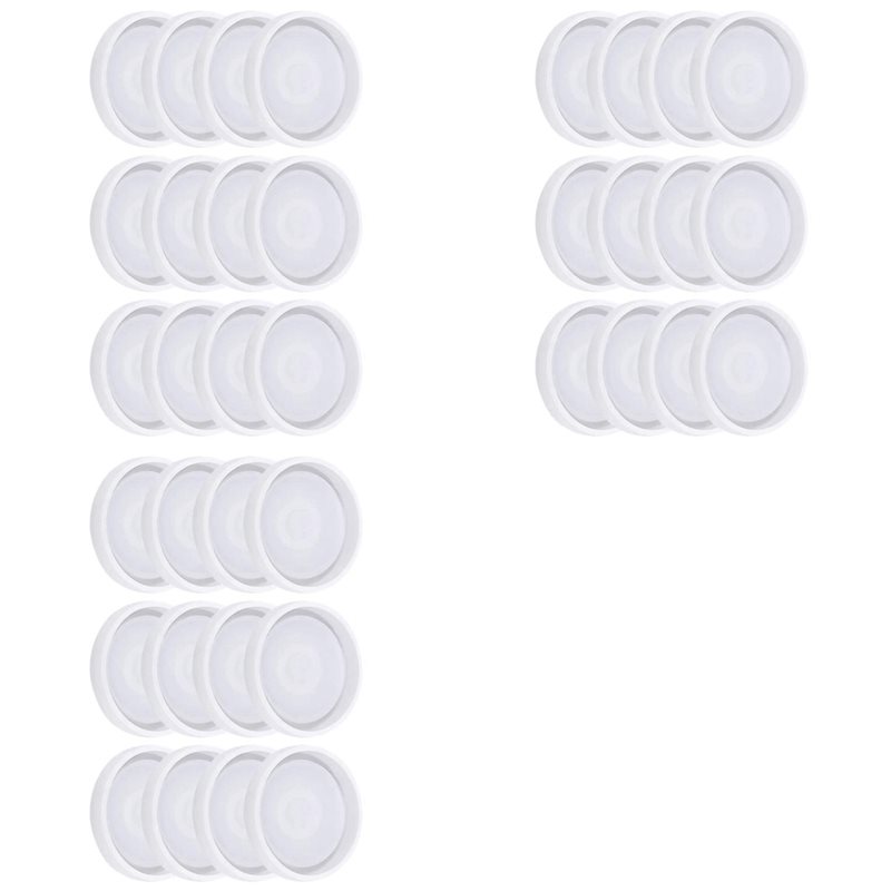 Coaster Mold Round - Set da 36 stampi rotondi in