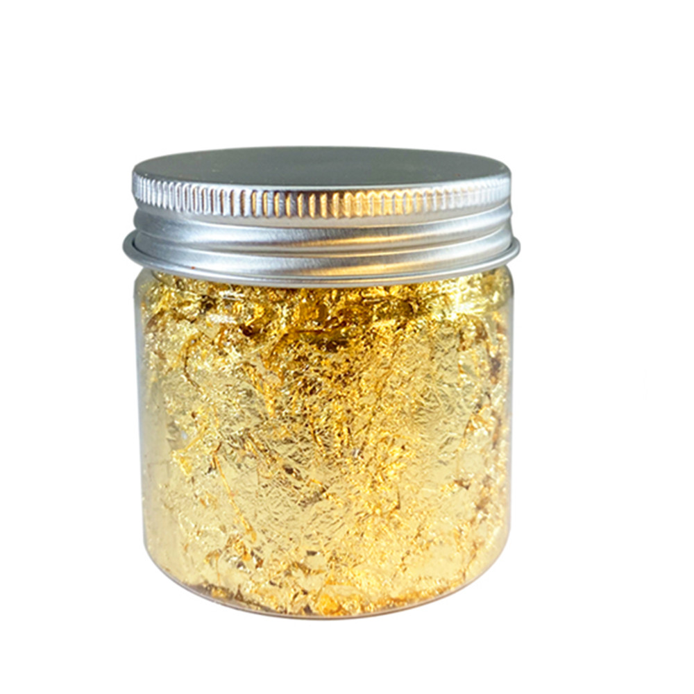 Gold Foil Flakes - Imitazione oro rosa argento lamina di