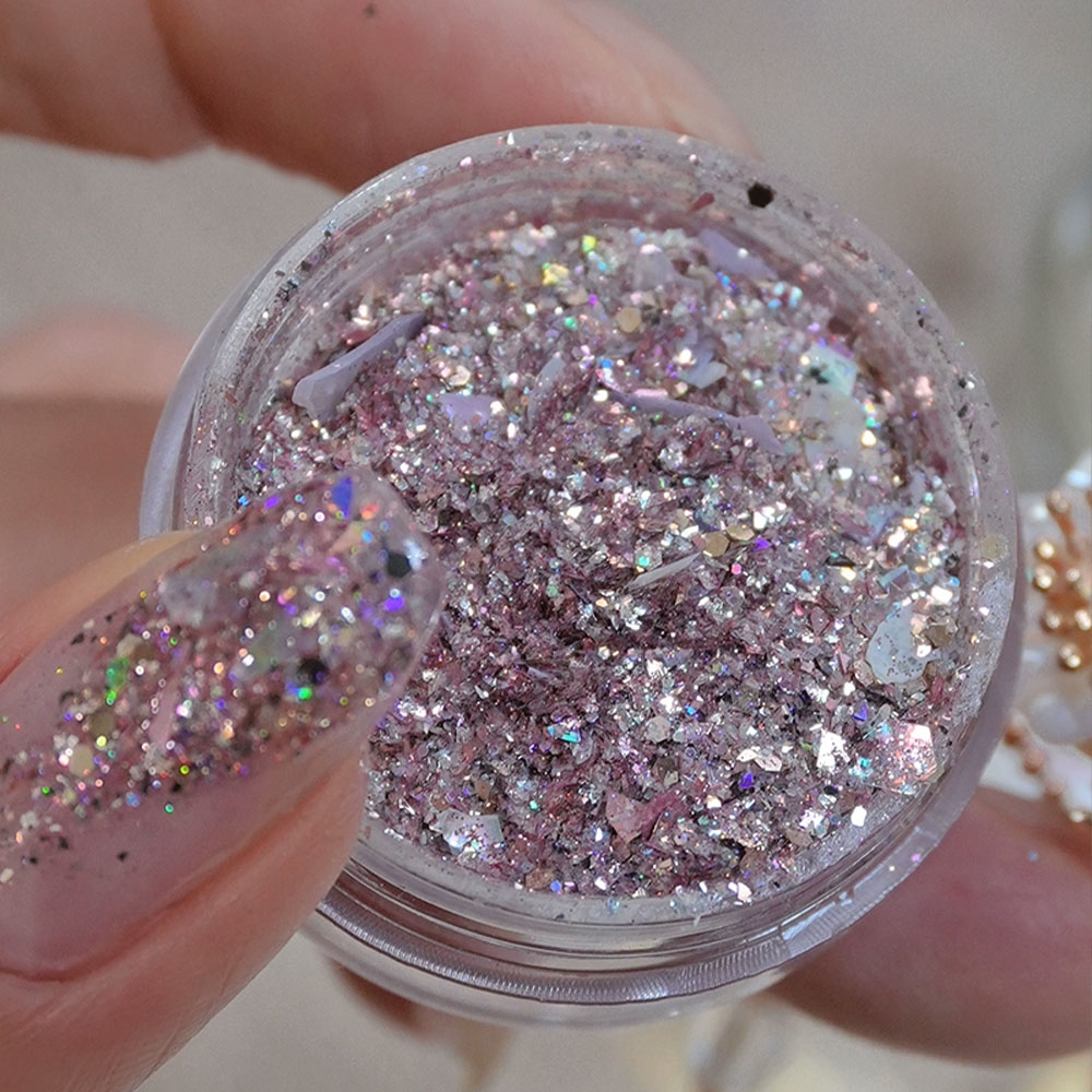 1/2 Scatole di Glitter Olograf - Gold Foil Flakes recensione e prezzo