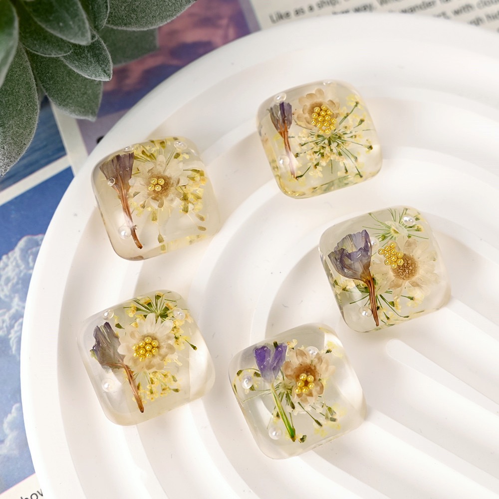 Bottoni in resina con cupola d - Dried Flower Bulk recensione e prezzo