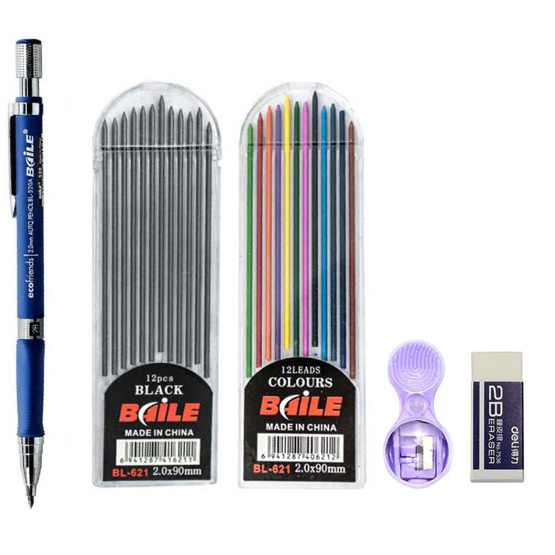 Set di matite meccaniche da 2, - Staedtler Pencil Lumocolor recensione e prezzo
