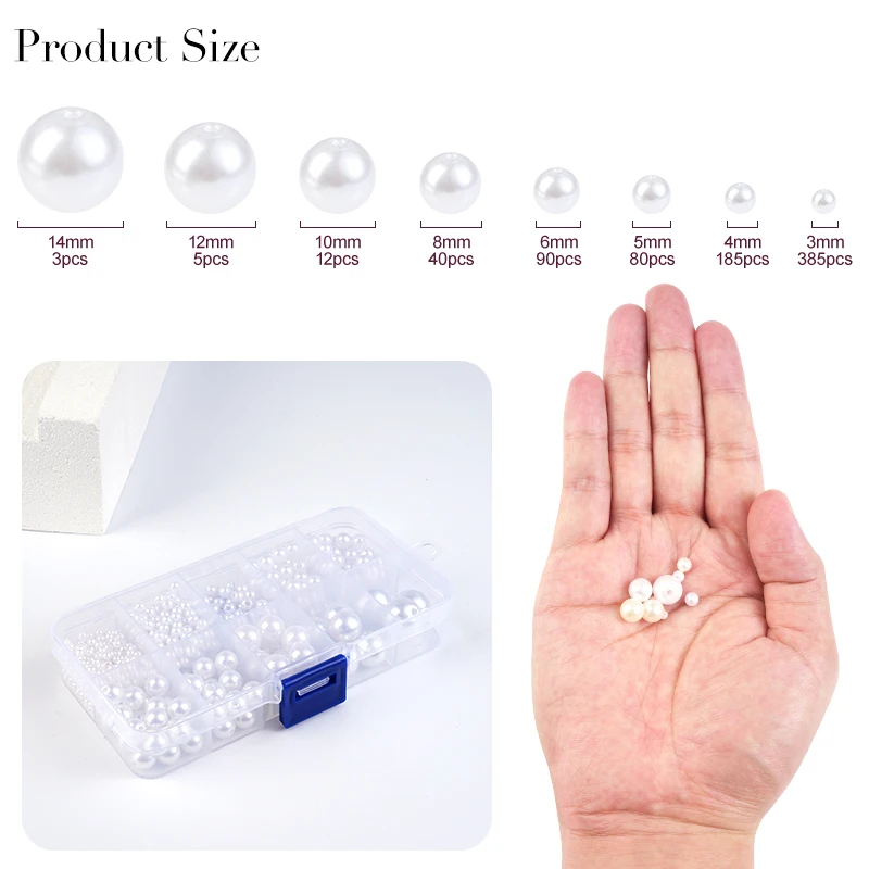 800 pezzi di perle artificiali - Resin Craft Kit recensione e prezzo