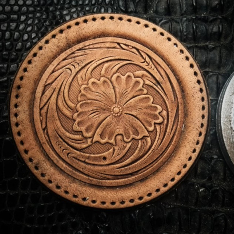 Timbro per Goffratura in Pelle - Coaster Mold Round recensione e prezzo