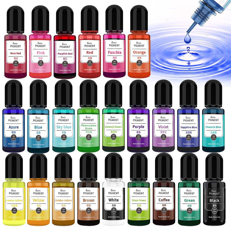24 colori 10 ml/bottiglia resi - Resin Dye Alcohol recensione e prezzo